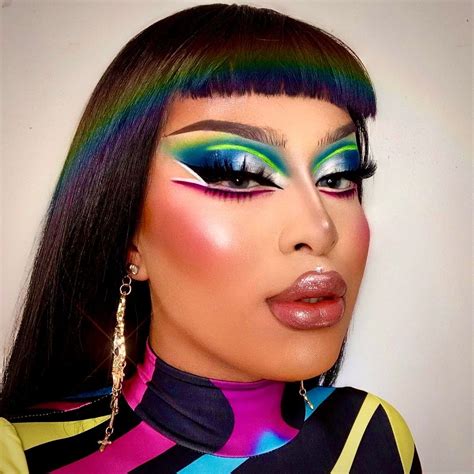 drag queen performance makeup